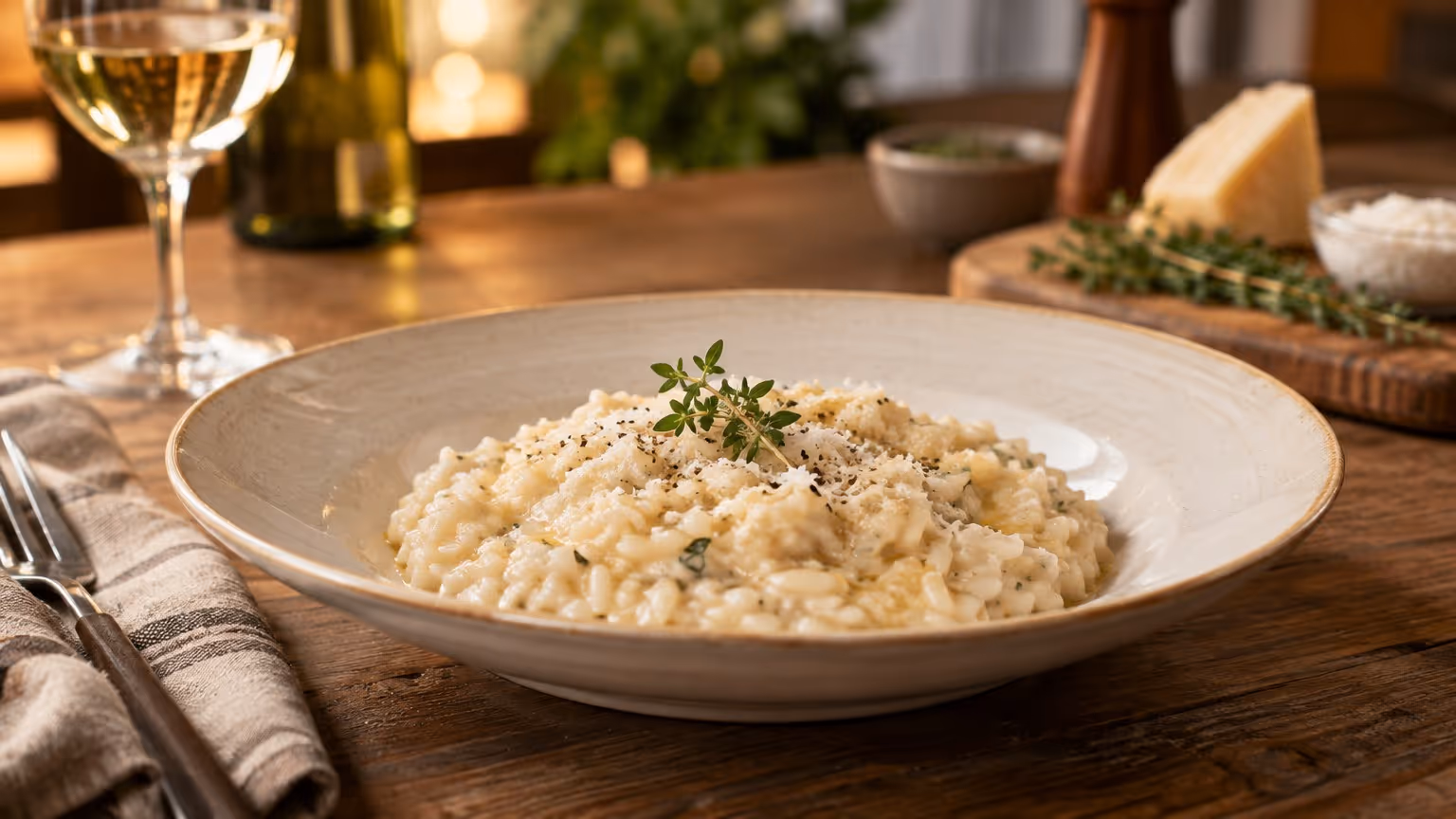 Risoto cremoso sem complicação