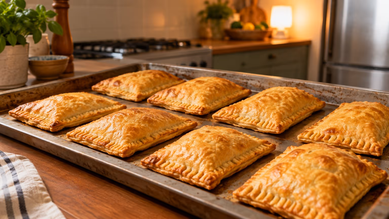 Pastel de forno mais leve que o frito