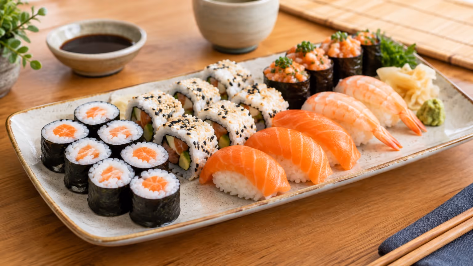 Sushi caseiro simples pra quem nunca fez