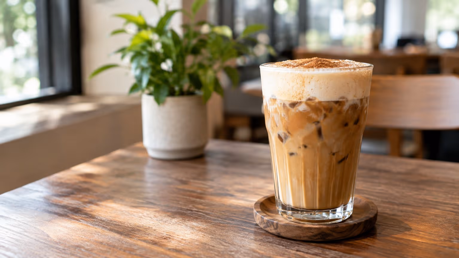 Café gelado cremoso pra variar a rotina