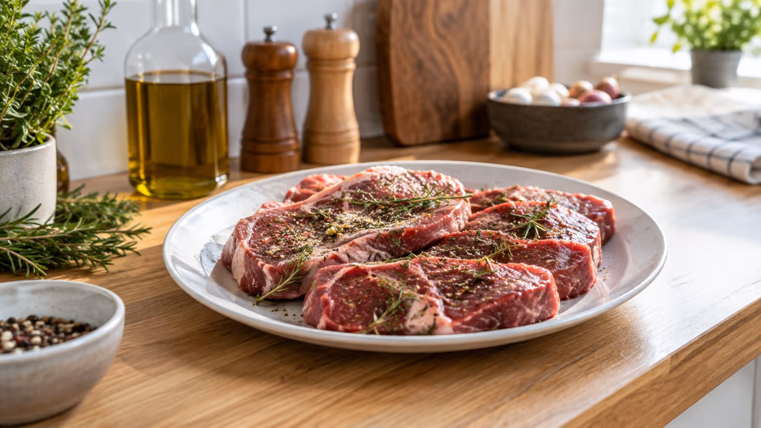 Como temperar carne com antecedência pra ficar mais saborosa