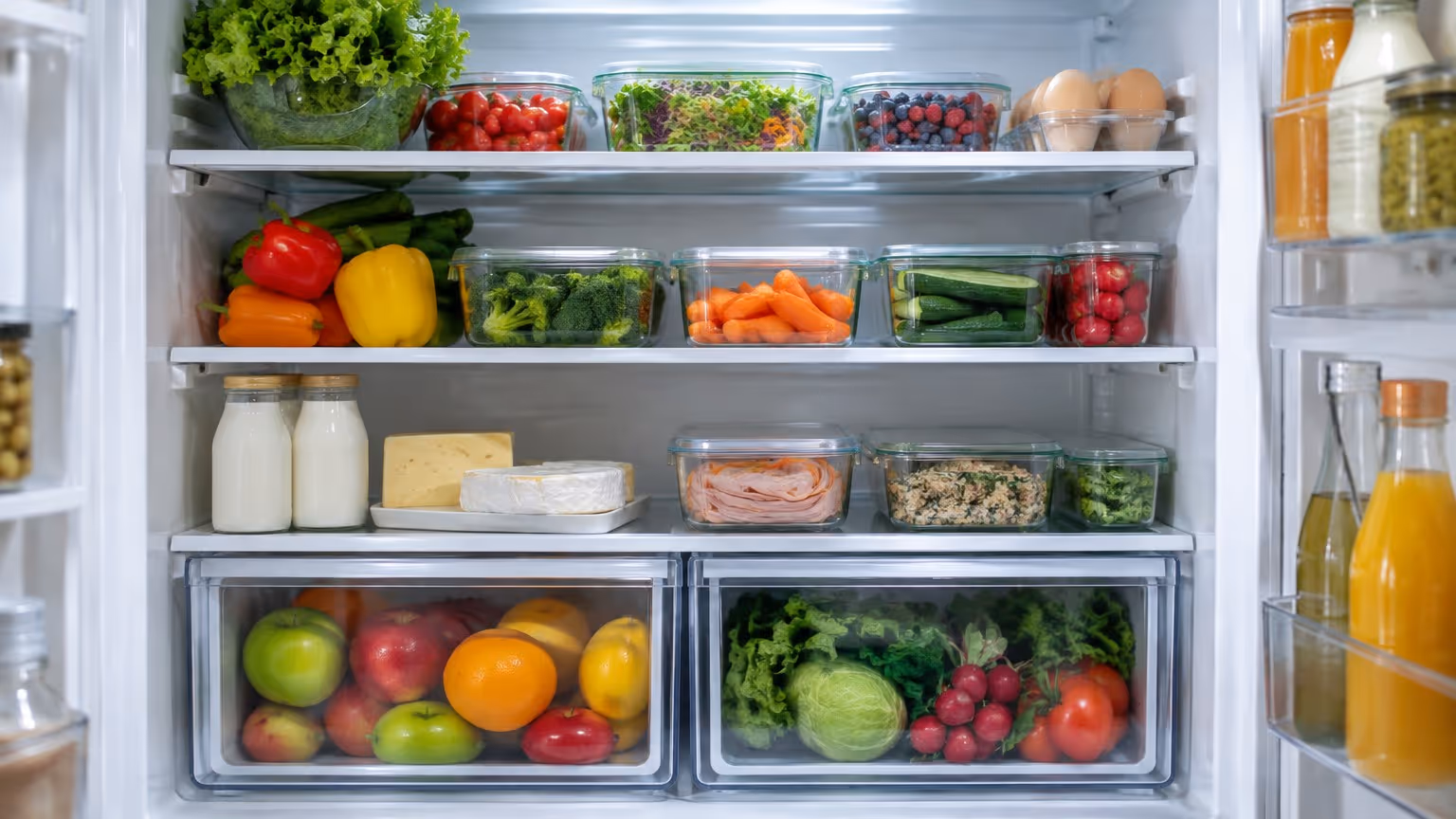 Como organizar a geladeira pra comida durar mais
